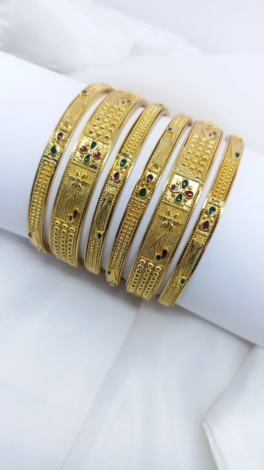 Matelic Bangle set